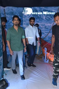 Maha Samudram movie Pre-Release Event attended by Cast Aditi Rao Hydari, Anu Emmanuel, Sharwanand, Siddharth and others.