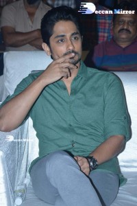 Maha Samudram movie Pre-Release Event attended by Cast Aditi Rao Hydari, Anu Emmanuel, Sharwanand, Siddharth and others.