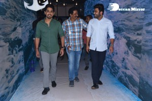 Maha Samudram movie Pre-Release Event attended by Cast Aditi Rao Hydari, Anu Emmanuel, Sharwanand, Siddharth and others.