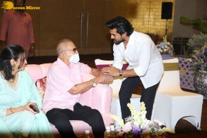 Family and friends including Ram Charan Teja and Upasana Kamineni attend the 12th day rituals of Mahesh Babu's mother Indira Devi