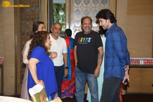 Family and friends including Ram Charan Teja and Upasana Kamineni attend the 12th day rituals of Mahesh Babu's mother Indira Devi