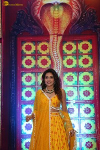 actress Mahima Nambiar cute and sweet looks in a yellow salwar dress