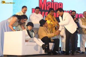 Maine Pyaar Kiya Phir Se Muhurat Ceremony attended by Dharmendra, Arbaaz Khan, Udit Narayan, and others