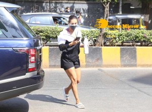 Malaika Arora at her Yoga Class