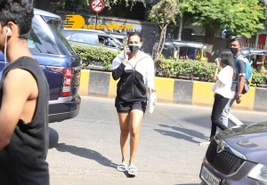 Malaika Arora at her Yoga Class