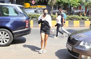 Malaika Arora at her Yoga Class