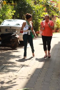 Malaika Arora and Neha Sharma spotted after workout in Mumbai