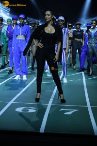 Malaika Arora ramp walk in a black dress