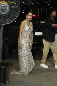 actress malaika arora gorgeous in a transparent saree