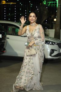 actress malaika arora gorgeous in a transparent saree