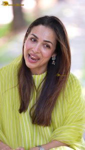 actress malaika arora stunning in a green dress at environment event