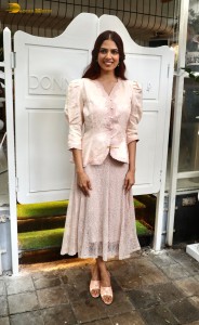 actress Malavika Mohanan dressed beautifully in pink