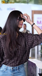 actress malavika mohanan stylish and stunning in sunglasses and jacket