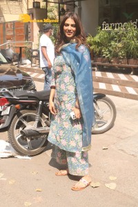 Malavika Mohanan at Farmers Cafe in Mumbai