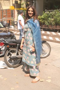 Malavika Mohanan at Farmers Cafe in Mumbai