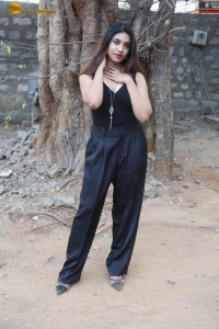 actress malavika satheesan photoshoot in a black dress