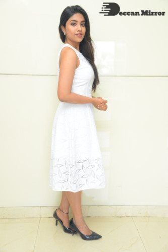 Telugu Actress Malavika Satheesan photoshoot in a white dress