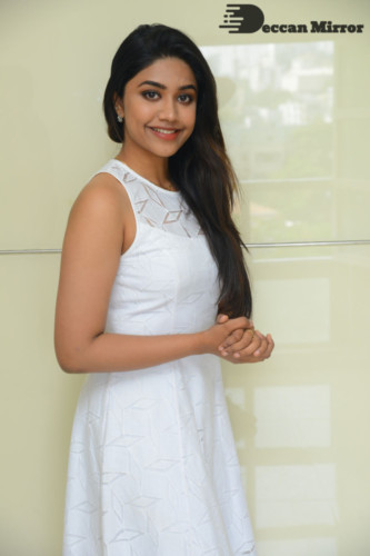 Telugu Actress Malavika Satheesan photoshoot in a white dress
