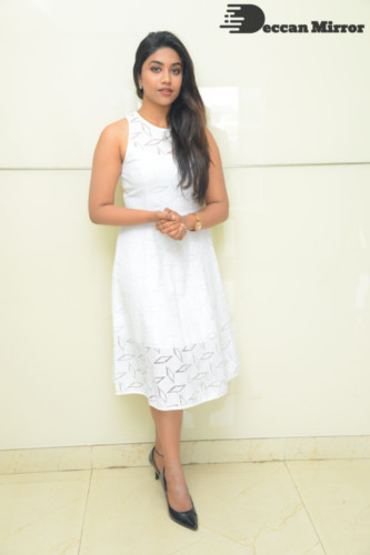 Telugu Actress Malavika Satheesan photoshoot in a white dress