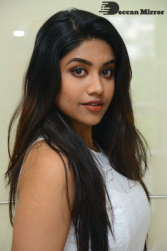 Telugu Actress Malavika Satheesan photoshoot in a white dress