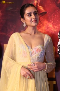 actress Malvika Sharma stunningly beautiful in a yellow salwar dress