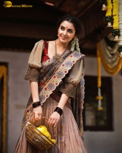 indian actress malvika sharma cute in a traditional dress