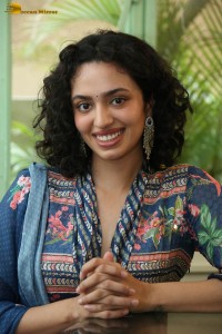 Actress malvika nair photoshoot in salwar dress and curly hair