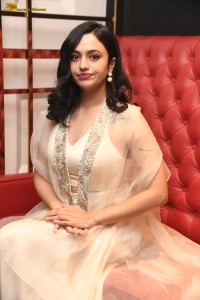 actress malvika nair lovely in a white dress