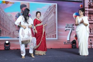 Manamey Pre-Release Function attended by Sharwanand, Krithi Shetty, Seerat Kapoor, and Ayesha Khan