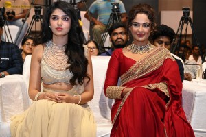 Manamey Pre-Release Function attended by Sharwanand, Krithi Shetty, Seerat Kapoor, and Ayesha Khan