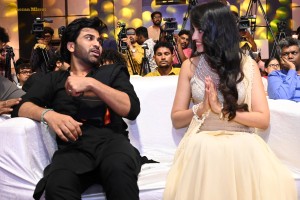 Manamey Pre-Release Function attended by Sharwanand, Krithi Shetty, Seerat Kapoor, and Ayesha Khan