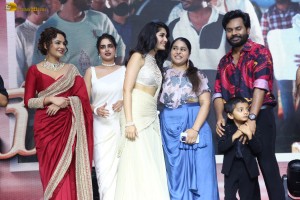 Manamey Pre-Release Function attended by Sharwanand, Krithi Shetty, Seerat Kapoor, and Ayesha Khan