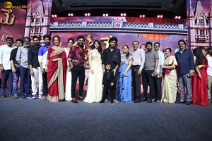 Manamey Pre-Release Function attended by Sharwanand, Krithi Shetty, Seerat Kapoor, and Ayesha Khan