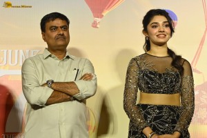 Manamey Trailer Launch attended by Sharwanand and Krithi Shetty