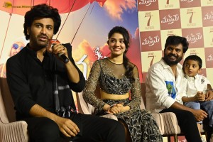 Manamey Trailer Launch attended by Sharwanand and Krithi Shetty