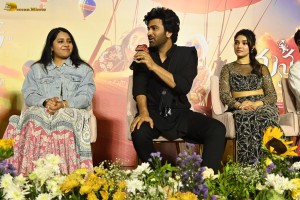 Manamey Trailer Launch attended by Sharwanand and Krithi Shetty