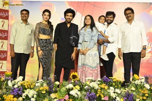 Manamey Trailer Launch attended by Sharwanand and Krithi Shetty
