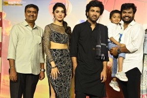 Manamey Trailer Launch attended by Sharwanand and Krithi Shetty
