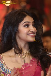 Indian actress Manasa Varanasi gorgeous in a pink saree