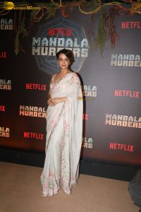 Mandala Murders Trailer Launch attended by Vaani Kapoor, Surveen Chawla, and others