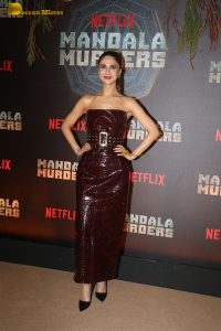 Mandala Murders Trailer Launch attended by Vaani Kapoor, Surveen Chawla, and others
