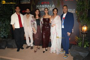 Mandala Murders Trailer Launch attended by Vaani Kapoor, Surveen Chawla, and others