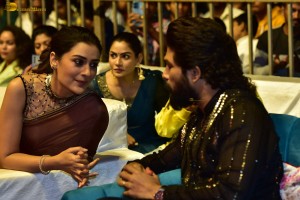 Mangalavaram Pre-Release Function attended by Payal Rajput, Ajay Bhupathi, Dil Raju, Nimmagadda Prasad, and Allu Arjun