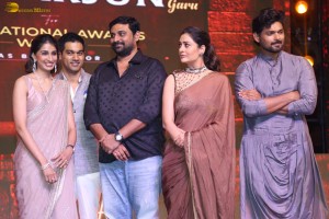 Mangalavaram Pre-Release Function attended by Payal Rajput, Ajay Bhupathi, Dil Raju, Nimmagadda Prasad, and Allu Arjun