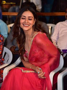 Mangalavaram Success Meet attended by Payal Rajput, Swathi Reddy, Suresh Varma, and Dil Raju