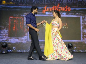Mangalavaram Trailer Launch attended by Payal Rajput, Kartikeya, Nandita Swetha, and others