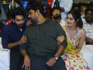 Mangalavaram Trailer Launch attended by Payal Rajput, Kartikeya, Nandita Swetha, and others