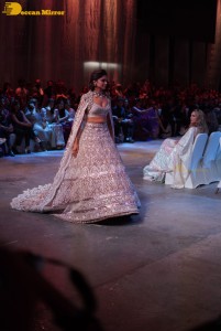 Celebrities including Deepika Padukone, Ranveer Singh, Nora Fatehi, Dia Mirza, Vidya Balan and Genelia Deshmukh attend Manish Malhotra’s Mijwan Fashion Show