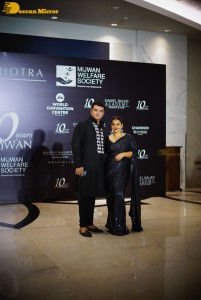 Celebrities including Deepika Padukone, Ranveer Singh, Nora Fatehi, Dia Mirza, Vidya Balan and Genelia Deshmukh attend Manish Malhotra’s Mijwan Fashion Show