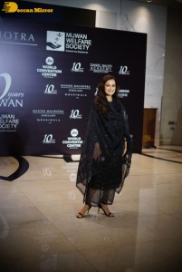 Celebrities including Deepika Padukone, Ranveer Singh, Nora Fatehi, Dia Mirza, Vidya Balan and Genelia Deshmukh attend Manish Malhotra’s Mijwan Fashion Show